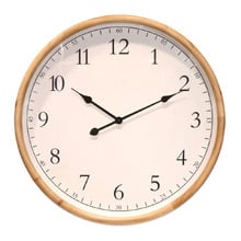 65cm Maria Pine Wood Wall Clock